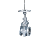 Dull and stereotyped floodgate valve